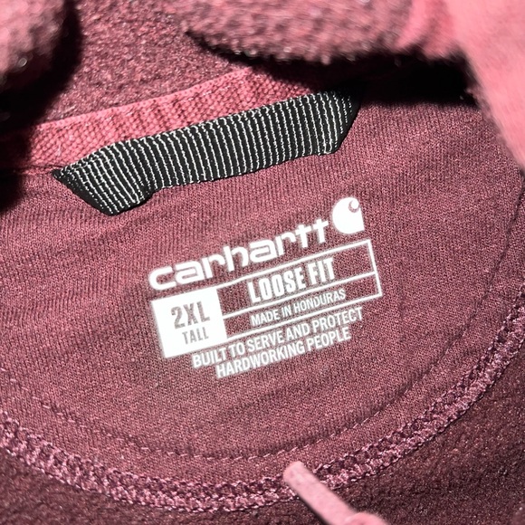 Carhartt Loose Fit Hoodie Size 2XL Tall - Picture 4 of 6